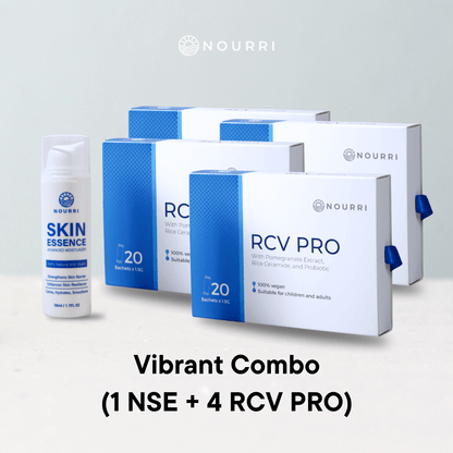 Vibrant Combo Pack (4 RCV PRO + 1 Nourri Skin Essence)